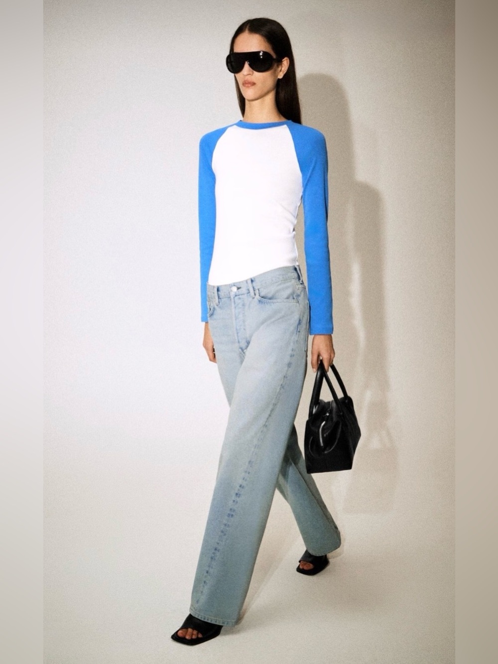 COS FACADE STRAIGHT-LEG JEANS NWT Size 28